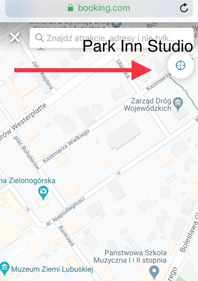 Апартаменти Park Studio Зелена Гура Екстер'єр фото